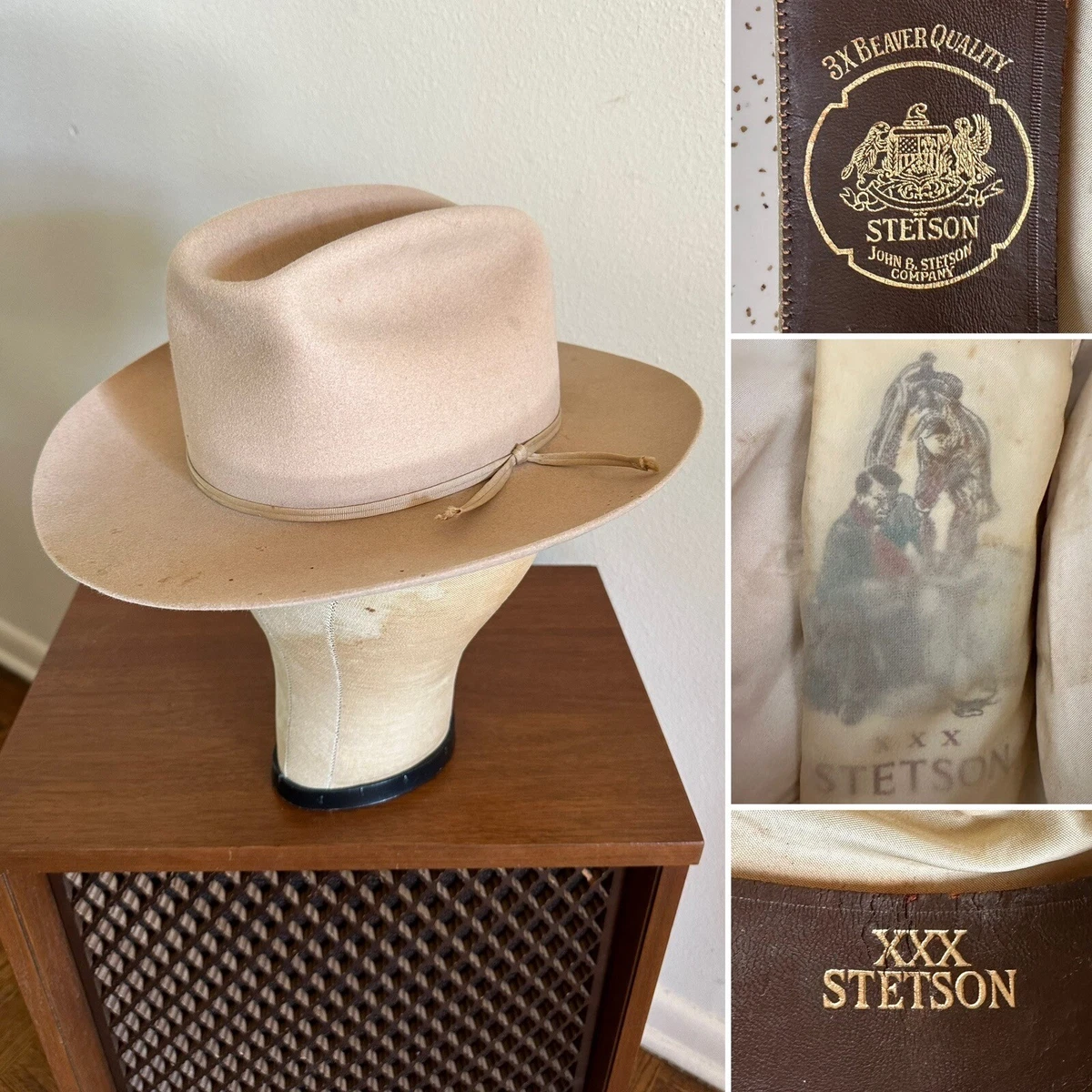 Cowboy 1950s Vintage Hats for Men for sale - eBay