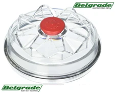 (2 Pack!) Stemco 340-4975 Screw-On Hub Cap Clear Poly