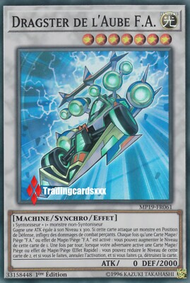  Yu-Gi-Oh!  Dragster der Morgendämmerung F. A. (Dawn): MP19-FR061 -VF/Super Rare-
