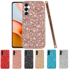 For Samsung S25 Ultra S25 FE S24 S23 S22 Shockproof Bling Sparkly TPU Case Cover