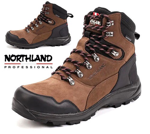 NEW MENS WATERPROOF LEATHER HIKING 
