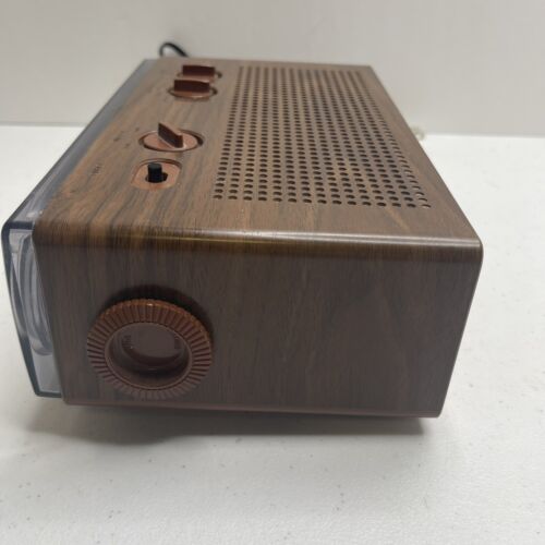Radio sveglia vintage Panasonic RC 6015 flip Ritorno al futuro testata -senza luce - Foto 5 di 7