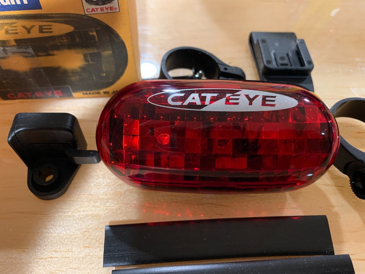 Rare 1970's Cat Eye TL-LD120 Dual-Mode Bicycle Tail Light