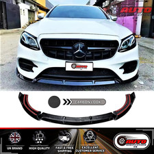 Mercedes E Klasse E43 E53 W213 AMG Line Front Splitter Spoiler Lippe Kohlefaser