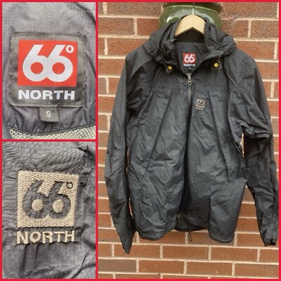 66 NORTH: Herren STRANDIR Utility leichte Outdoor Jacke: Small / 38'' Brustumfang