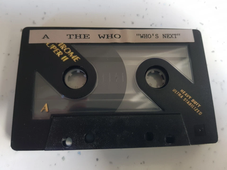 The Who  - Who's Next - 16 Track Album  Promo Cassette Tape 1995 - Image 4 of 4