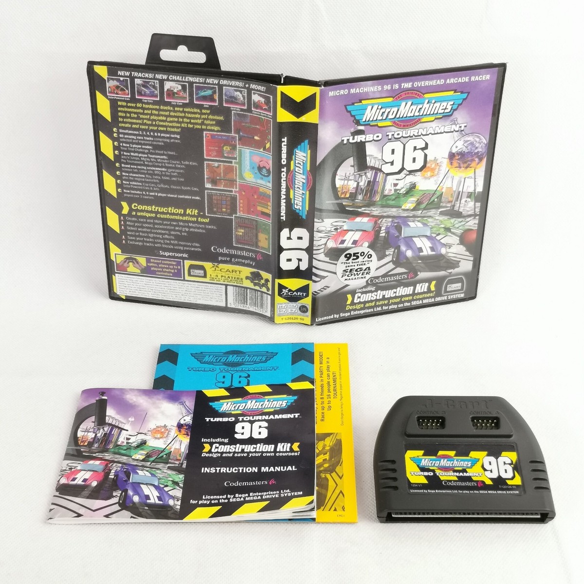 Sega Genesis Micro Machines 96 Micro Machines Turbo Tournament 96
