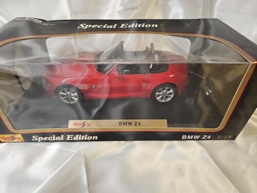 Maisto BMW Z-4 Red SPECIAL EDITION 1:18