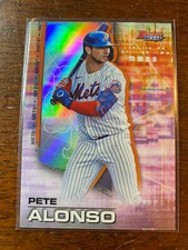 2021 Bowman's Best Base Refractor Pete Alonso New York Mets #45