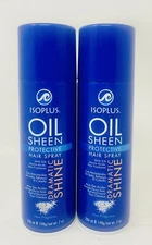 ISOPLUSOIL SHEEN HAIR SPRAY REGULAR MOISTURIZING SHINE VOLUME 7OZ/286 Ml { 2 }
