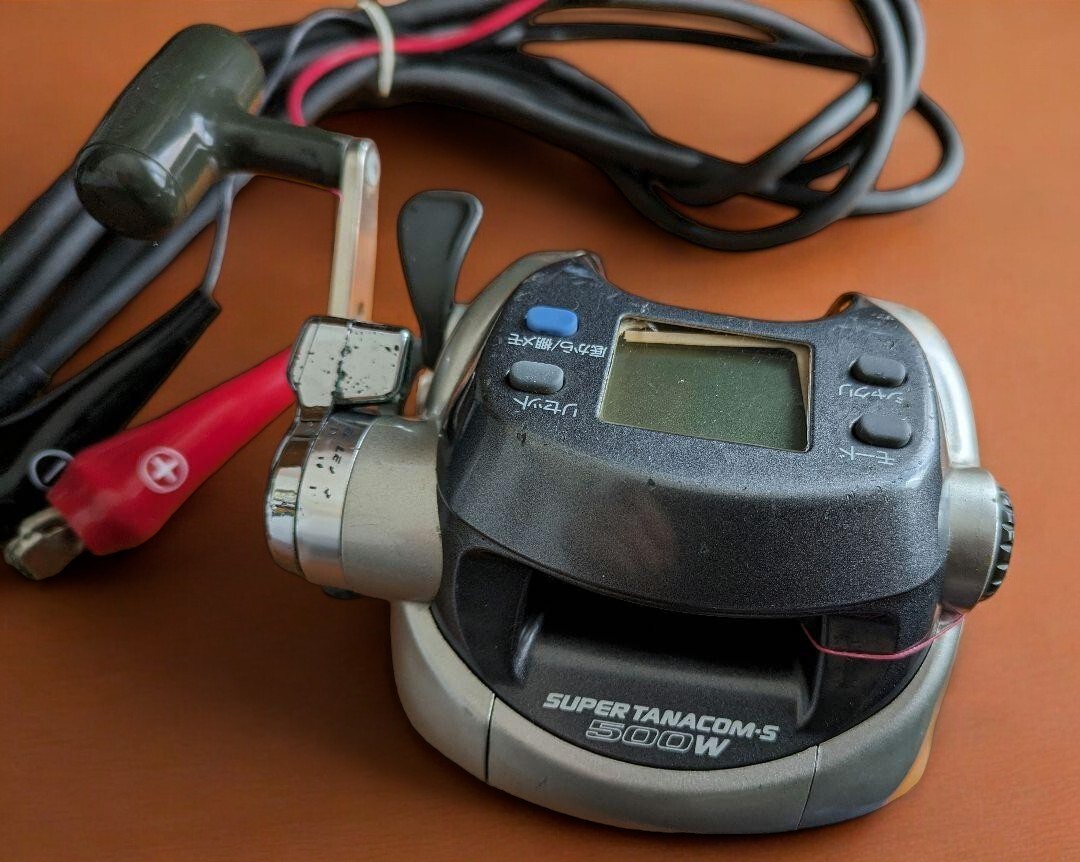 ダイワ　スーパータナコン　500W 美品 Daiwa SUPER TANACOM S 500W Electric Reel WIth Cable Used