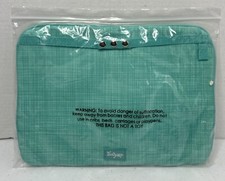 Thirty-One Pocket-A-Tote Turquoise Cross Pop NWT