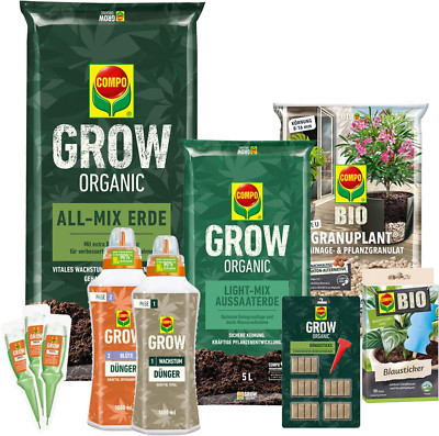 COMPO GROW Box L Aussaat Spezialkulturen Indoor Outdoor Wachstum Blüte Large