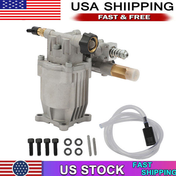 90028 Kit Bomba Lavadora a Presión, Acero Inoxidable 3300 PSI 2.4 GPM 3/4" Eje NUEVO