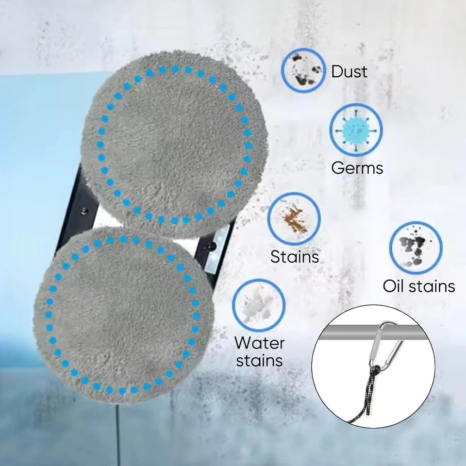 Fensterputzroboter 2800PA Elektrischer Fensterputzer Automatisch Smart Reinigung - Bild 3 von 4