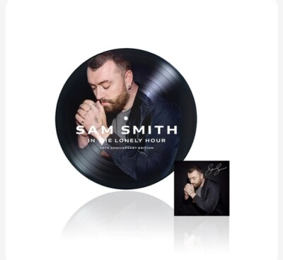 SAM SMITH In The Lonely Hour 10th Anniversary (2024) LP Vinyl picture handsigniert