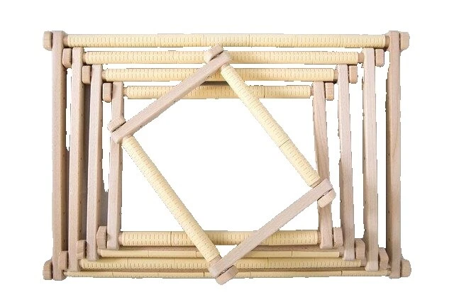 Wooden Hand Embroidery Scroll Frames