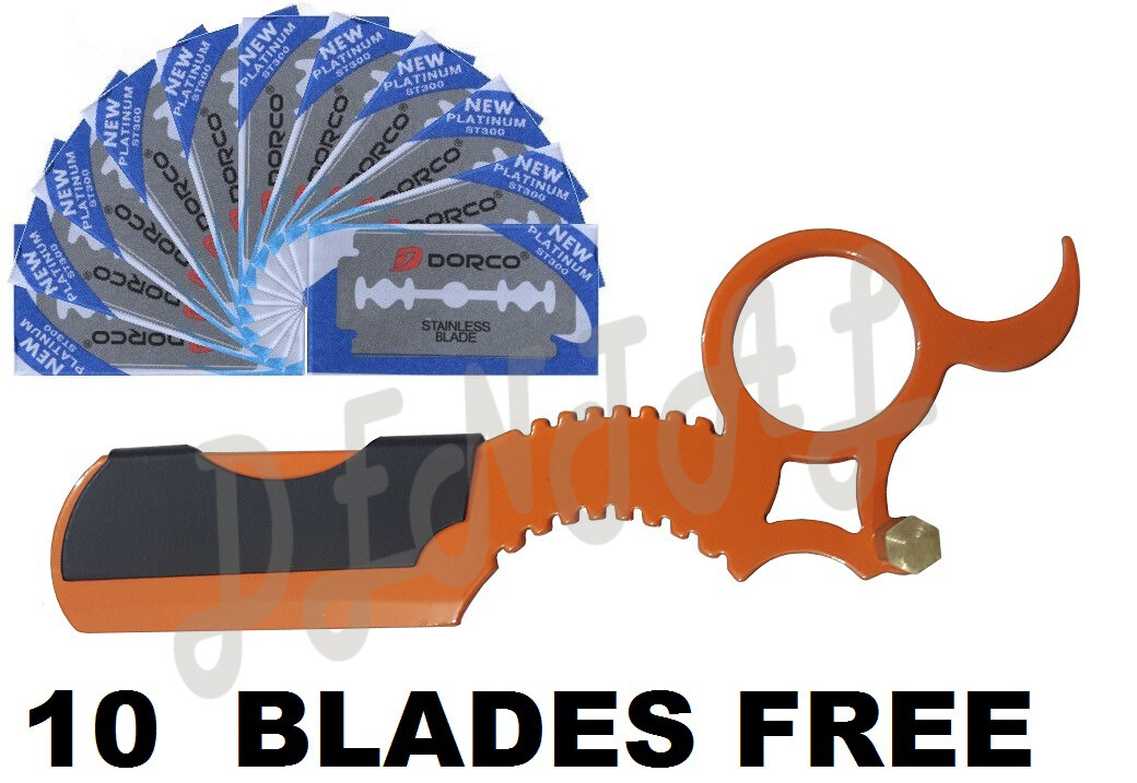 Professional Knife Razor Barber Salon Straight Cut Throat Shaving StainlessSteel