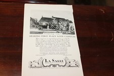 1927 LaSALLE AUTOMOBILE MAGAZINE AD