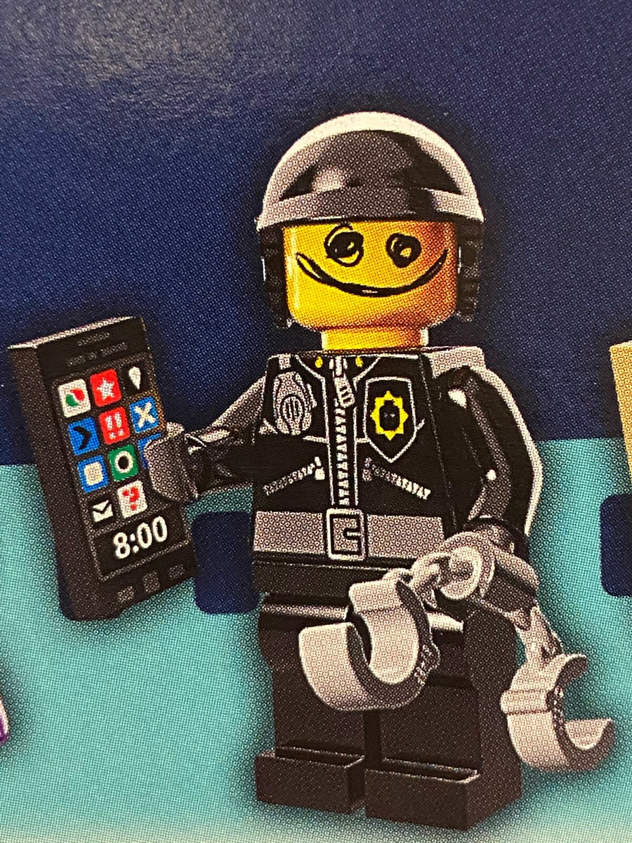 H Lego 71004 The LEGO Movie Collectible Minifigure Scribble-Face Bad