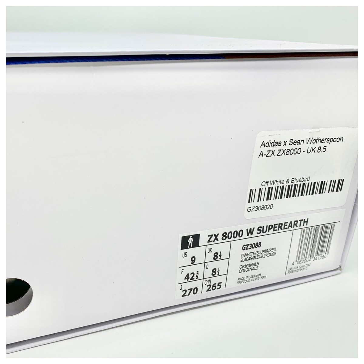 ADIDAS X Sean Wotherspoon• ZX 8000 W SuperEarth Off-White