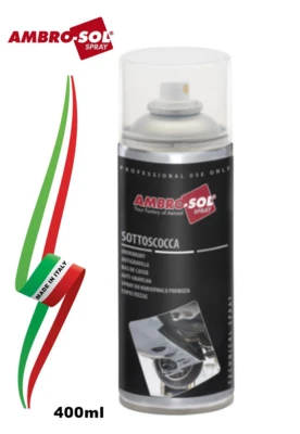 PROTETTIVO ISOLANTE BITUMINOSO SPRAY PER SOTTOSCOCCA DI AUTO "AMBRO-SOL" ITALY