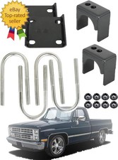 Rear Axle Flip Kit 5 Inch Drop Replacement for 1973-1987 C1500 C10 C15 Pickup 1/