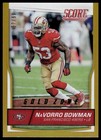 2016 Score #279 Navorro Bowman SN Jumbo Gold Zone #/99 San Francisco 49ers NM+