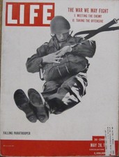 Life Magazine May 28, 1951 Paratrooper