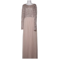 Maya Deluxe, Abendkleid, Größe: 42, Beige/Silber, Polyester, Damen #e7P