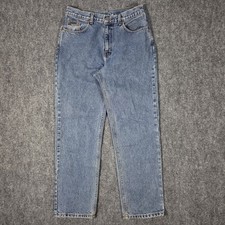 Vtg Calvin Klein Jeans Womens 10 5 Pocket Jean Double Stone Wash USA Union Made