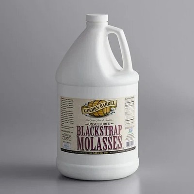 4/Case Golden Barrel Sulfur-Free Blackstrap Molasses Multi-Purpose Ingredient
