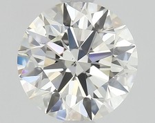 Natural Mined Diamond 1.07 Carat Cert. GIA Round Loose J color SI1 clarity 3700.93 per carat