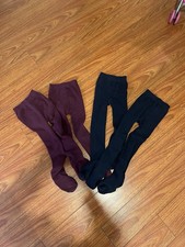 Girls Size 6 Cotton Day Sweater Tights