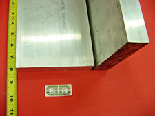 2 Pieces 1-1/2" X 6" ALUMINUM 6061 FLAT BAR 8" long T6511 Solid Mill Stock New