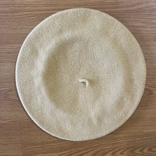 Sears Brown Wool Beret Classic French Winter Fashion Vintage Ladies