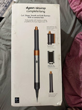 Dyson Airwrap Complete Long Multi Styler Grey/Copper Attachments 30/40mm