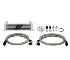 Mishimoto for Universal 10 Row Oil Cooler Kit (Metal Braided Lines)
