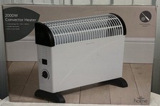 Electric Convector Heater 2000W, 3 Heat Settings 750/2250/2000W Carry Handle