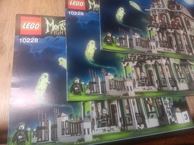 Lego Monster Fighters Haunted House 10228 Used Instruction Manual No Bricks