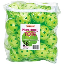 Strike Indoor Pickleballs Lime Green 36 Pack PIKL-36-LG-I 