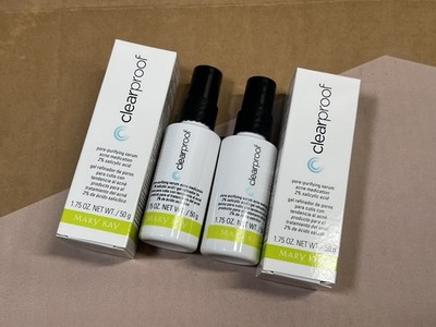 LOT OF 2 Mary Kay Clear Proof Pore Purifying Serum 1.75 fl oz. - NEW in Box