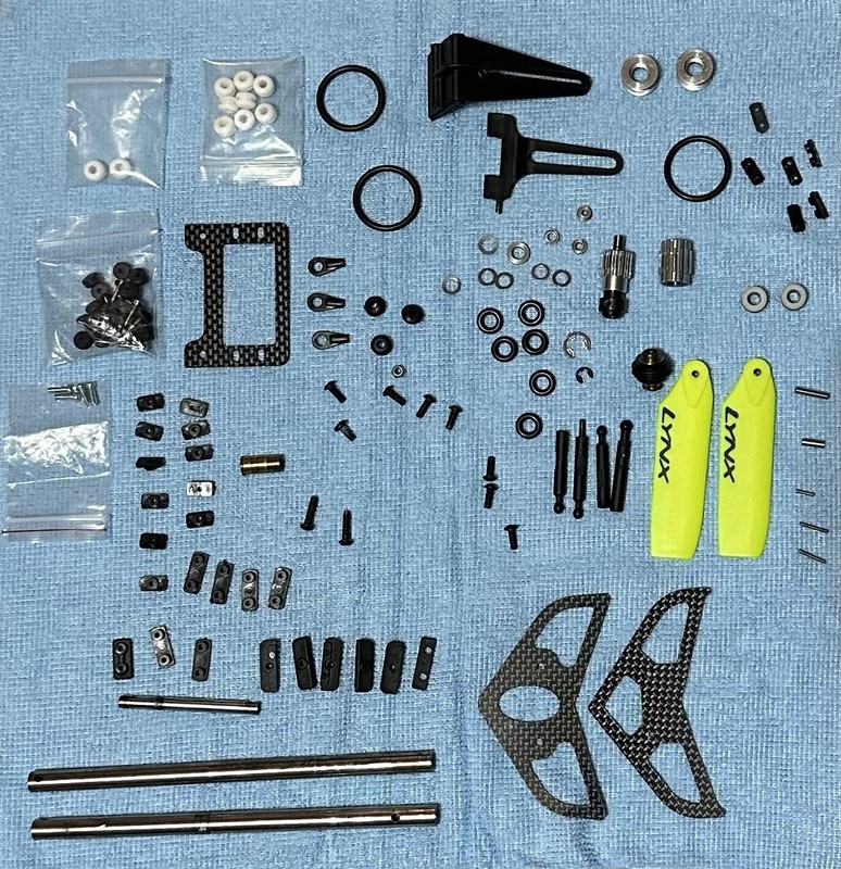 MSH Protos 500 Electric RC Helicopter Lot - Used