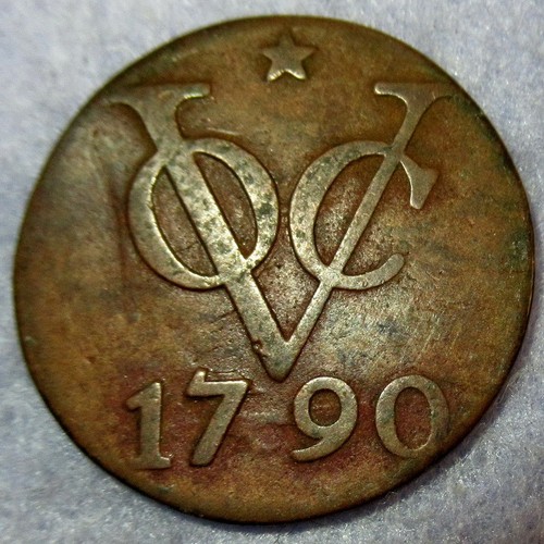 Certificate of Authenticity 1790 New York Penny VOC Dutch Colonial Cent Utrecht