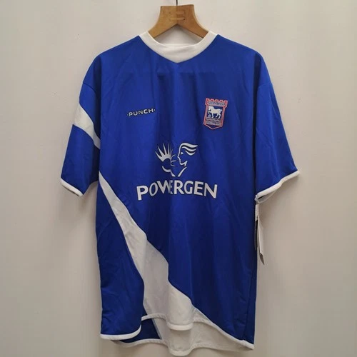 Ipswich Town Football Shirt Replica Kit Top NWT 2005-07 Size XL