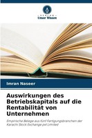 Imran Naseer | Auswirkungen Des Betriebskapitals Auf Die RentabilitäT Von...