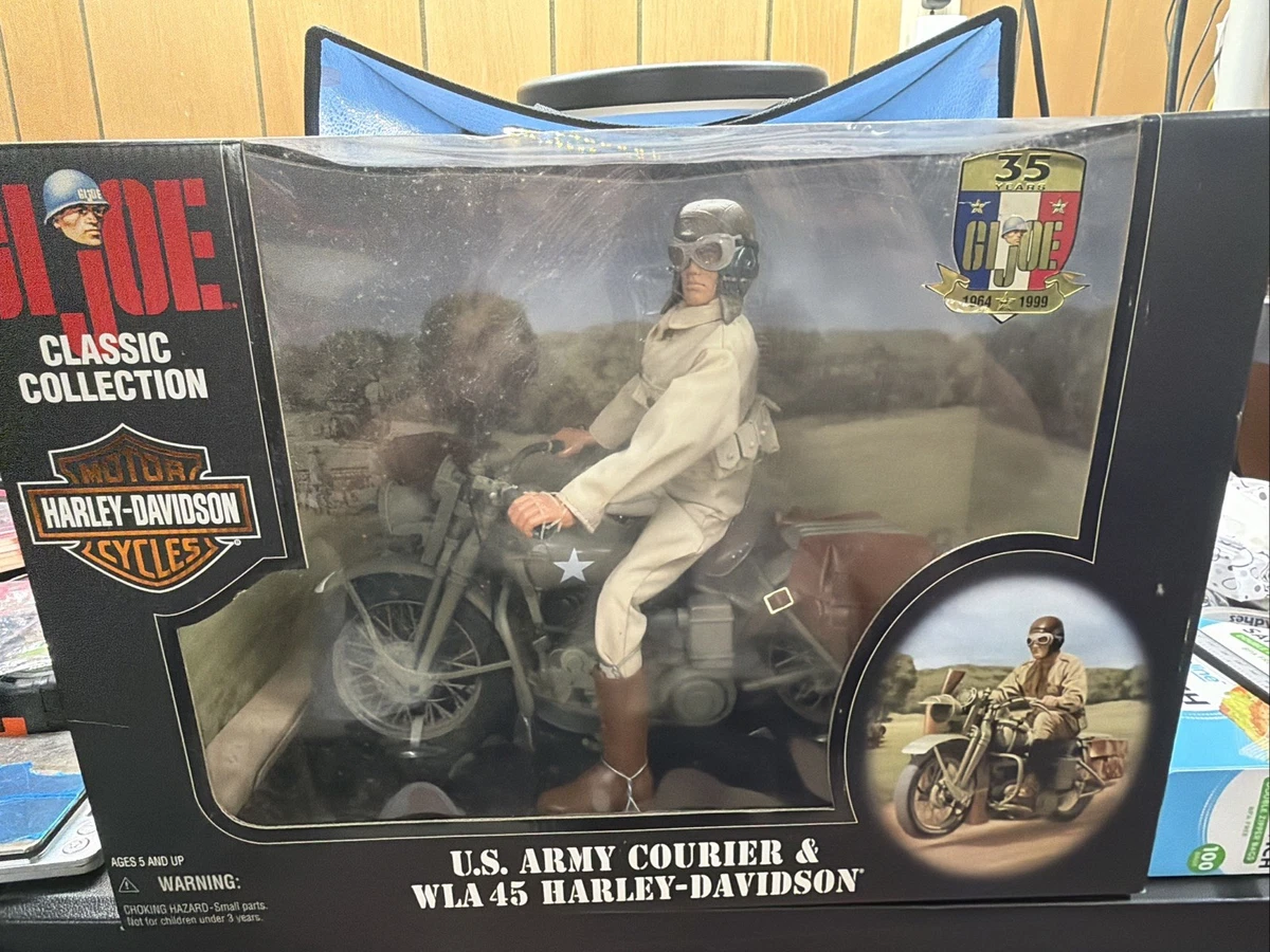 G.I. Joe Military & Adventure 1:6 Motorbike Action Figures for