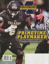 2014 March The Wolverine Michigan Sports Magazine Jabrill Peppers