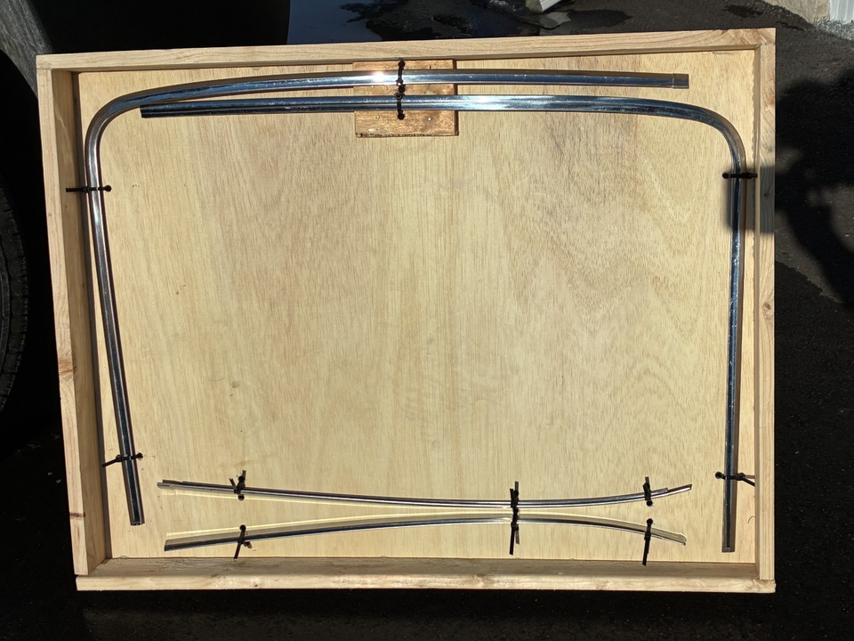 1963 1964 1965 FORD FALCON 2 DOOR HARDTOP BACK / REAR WINDOW GLASS ...