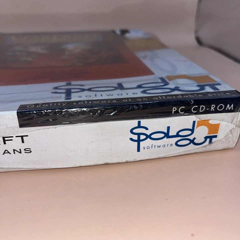 Warcraft Orcs And Humans PC CD ROM big box NEW Sealed Version blizzard 1998 - Image 4 of 4